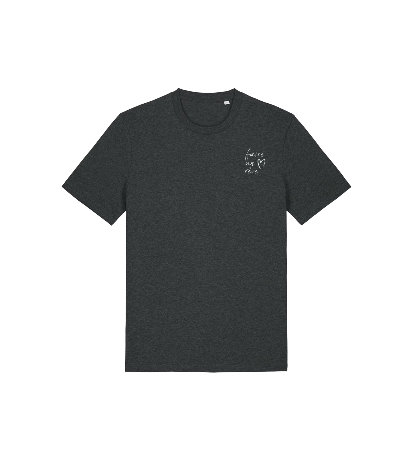 Flowers T-Shirt (Dark Heather Gray)