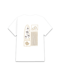 Palm Tree T-Shirt - Wit