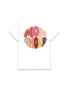 Mon Amour T-Shirt - Wit