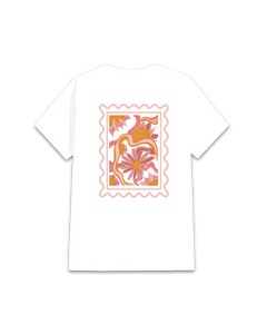 Flower Power T-Shirt - Wit